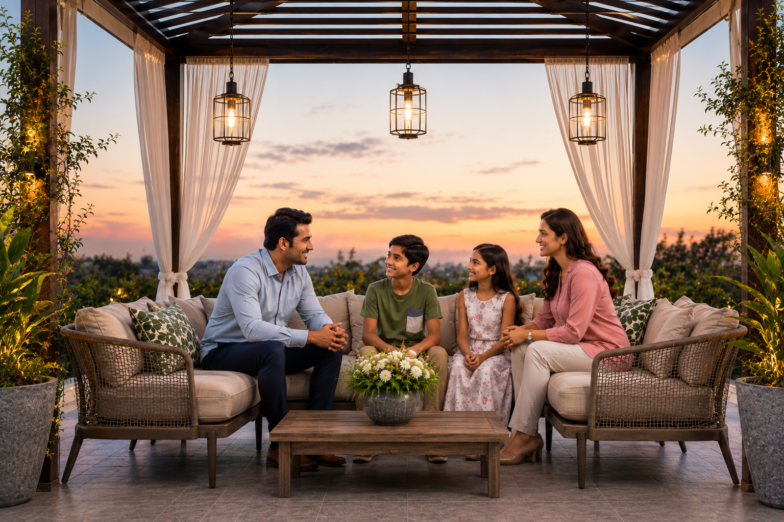 Gazebo Seating Area